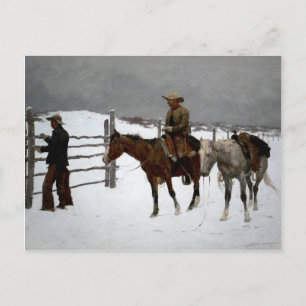 Carte Postale Nostalgie occidentale