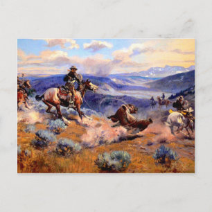 Carte Postale Nostalgie occidentale