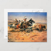 Carte Postale Nostalgie occidentale (Devant / Derrière)