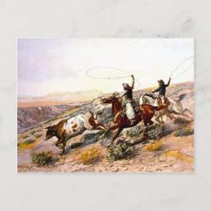 Carte Postale Nostalgie occidentale