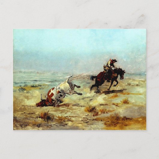 Carte Postale Nostalgie occidentale (Devant)