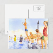 Carte Postale Nostalgique Blackpool (Devant / Derrière)