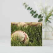 Carte Postale Nostalgique des baseballs (Debout devant)
