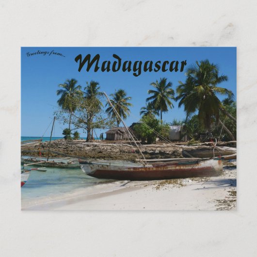 Carte postale Nosy Iranja Madagascar (Devant)