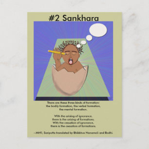 Carte Postale Note #2 Sankhara - de Dependent Arising