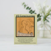 Carte Postale Note #3 Conscience- de Dépendante Arrivée (Debout devant)