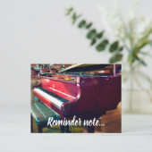 Carte Postale Note de rappel (Debout devant)