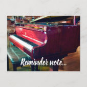 Carte Postale Note de rappel (Devant)
