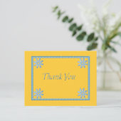Carte Postale Note de remerciement du mariage (Debout devant)