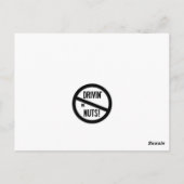 Carte Postale Note de stationnement incorrecte (Dos)