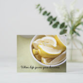 Carte Postale note encourageante (Debout devant)