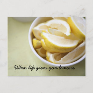 Carte Postale note encourageante