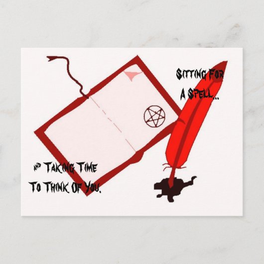 Carte Postale Note Magickal (Devant)