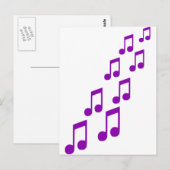 Carte Postale Notes (Devant / Derrière)