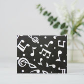 Carte Postale Notes de danse (Debout devant)