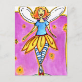 Carte Postale Notes de fée (Devant)