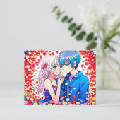 Carte Postale Notes de remerciement de cadeau de mariage (Debout devant)