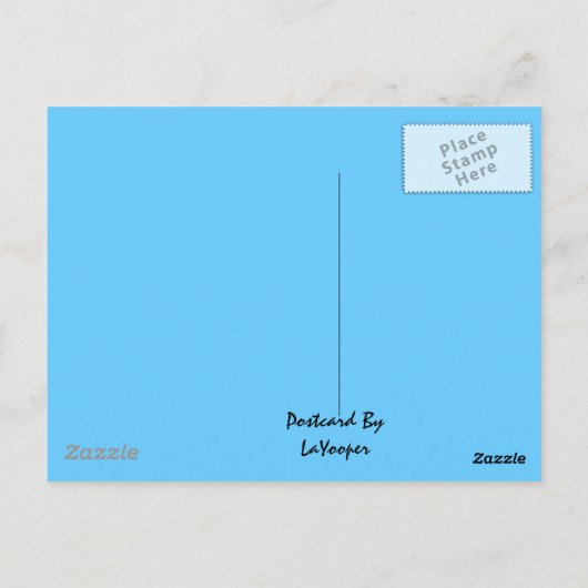 Carte Postale Notes Musicales PC Happiness Is Life Set To Music! (Dos)