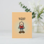 Carte Postale notes pour mes amis. (Debout devant)