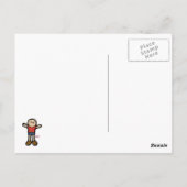 Carte Postale notes pour mes amis. (Dos)