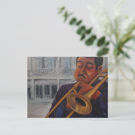 Carte Postale Notes trimestrielles (Debout devant)