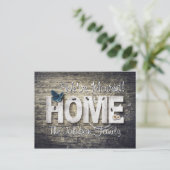 Carte Postale Notification de déplacement Nouvelle adresse Rusti (Debout devant)