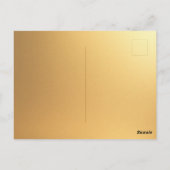 Carte Postale Notre amour était écrit dans les étoiles (Dos)