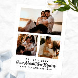 Carte Postale Notre Aventure Commence À Enregistrer La Date 3 Ph<br><div class="desc">Notre Aventure Commence À Enregistrer La Date 3 Photo Carte Postale</div>
