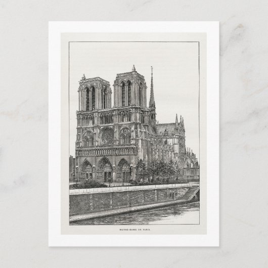 Carte postale Notre Dame (Devant)