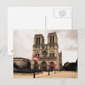 Carte Postale Notre Dame (Devant / Derrière)