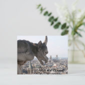 Carte postale Notre Dame Chimera (Debout devant)