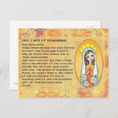 Carte postale Notre-Dame de Guadalupe (Devant / Derrière)