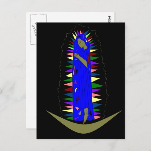 CARTE POSTALE NOTRE-DAME DE GUADALUPE (Devant / Derrière)