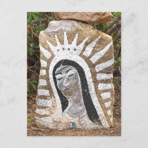 Carte Postale Notre Dame de Guadalupe Peinture Rock, Albuquerque