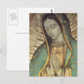 CARTE POSTALE NOTRE-DAME DE GUADALUPE PRIEZ POUR NOUS (Devant / Derrière)