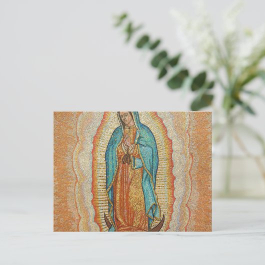 Carte Postale Notre Dame De Guadalupe Version (Debout devant)