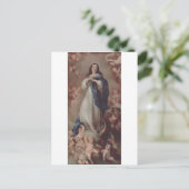 Carte Postale Notre-Dame de l'Immaculée Conception Art (Debout devant)