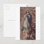 Carte Postale Notre-Dame de l'Immaculée Conception Art (Devant / Derrière)
