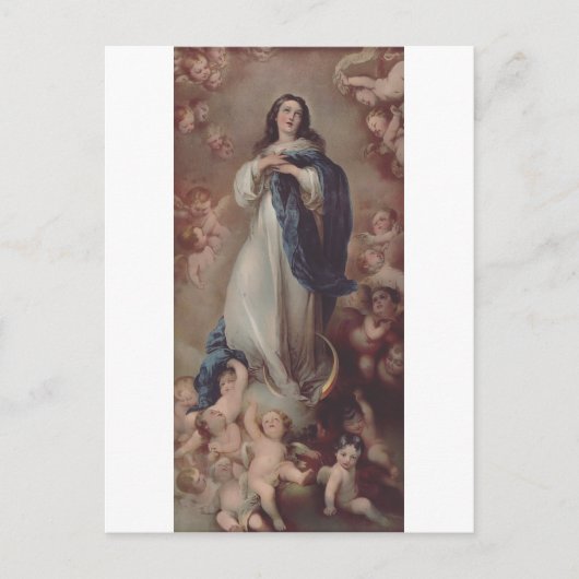 Carte Postale Notre-Dame de l'Immaculée Conception Art (Devant)