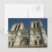 Carte Postale Notre-Dame de Paris (Devant / Derrière)