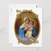 CARTE POSTALE NOTRE DAME DE SCHOENSTATT PRIE POUR NOUS (Devant / Derrière)