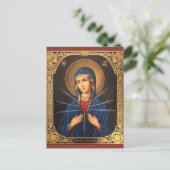 Carte Postale Notre Dame des Douleurs Marie Épée Pierce Son Coeu (Debout devant)