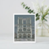 Carte postale Notre Dame Facture (Debout devant)