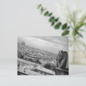 Carte postale Notre Dame Gargoyle (Debout devant)