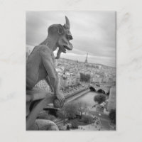 Carte postale Notre Dame Gargoyle