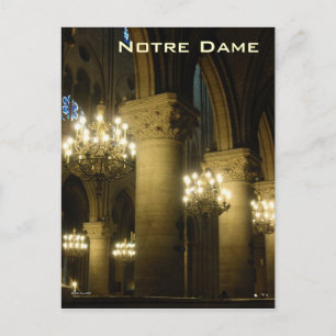 Carte postale Notre Dame Light The Way