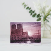 Carte Postale Notre Dame Paris (Debout devant)