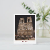 Carte postale "Notre Dame, Paris" (Debout devant)
