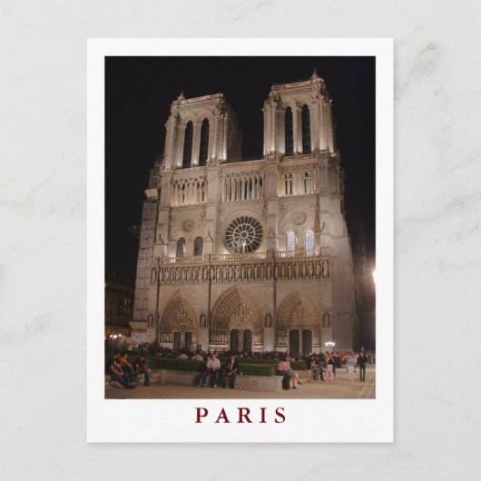 Carte postale "Notre Dame, Paris" (Devant)