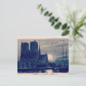 Carte Postale Notre Dame Paris (Debout devant)